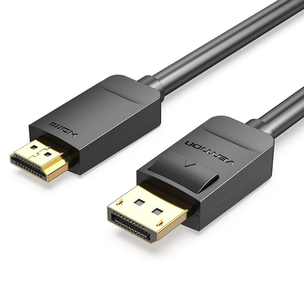 Vention DisplayPort to HDMI Cable 1.5M Black - VEN-HADBG