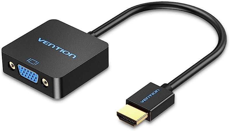 Vention HDMI to VGA Converter with 3.5MM Audio Adapter - VEN AIDB0