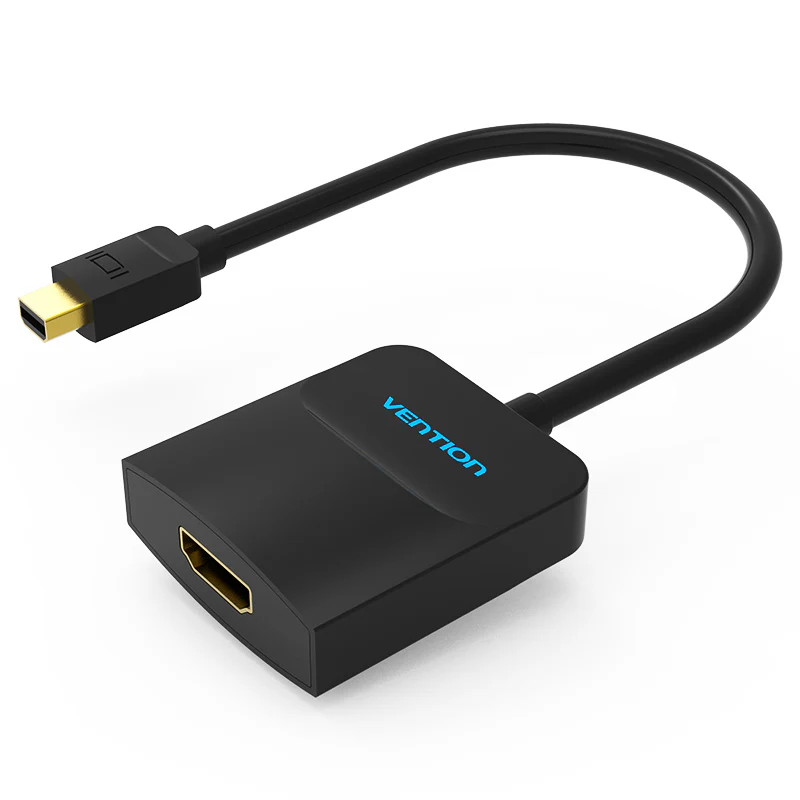 Vention Mini DisplayPort to HDMI Converter 0.15M Black - VEN-HBCBB
