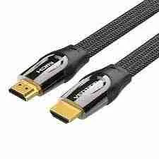 Vention Nylon Braided 4K Flat HDMI Cable 2M Zinc Alloy Type - VEN AASBH