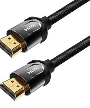Vention Nylon Braided HDMI Cable 2M Black Metal Type - VAA-B05-B200