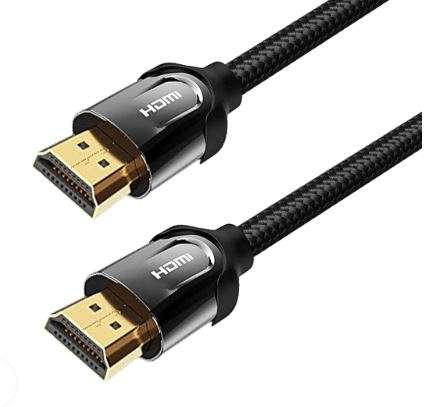 Vention Nylon Braided HDMI Cable 8M Black Metal Type - VAA-B05-B800