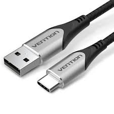 Vention USB 2.0 A Male to USB-C Male 3A Cable 1.5M Black - VEN COKBG