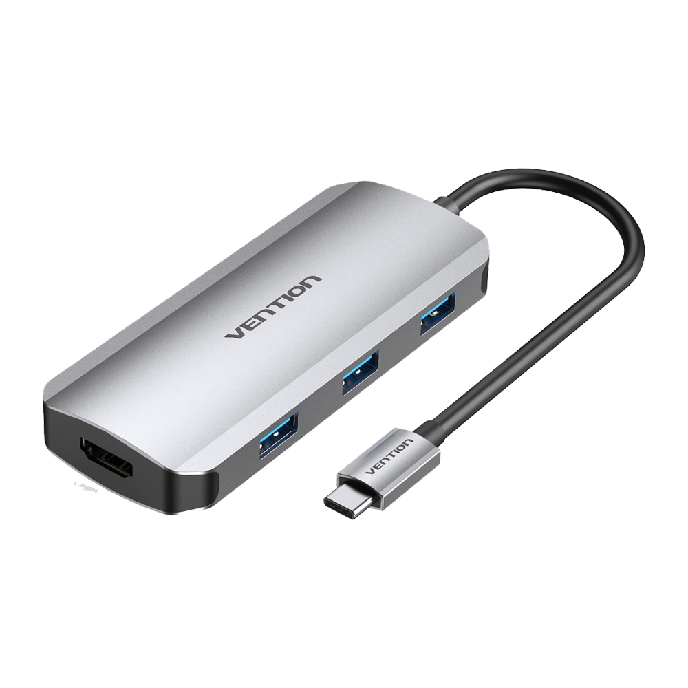 Vention USB-C Multi-Functional 6 in 1 Docking Station VEN CNCHB