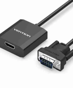 Vention VGA to HDMI Converter 0.15M Black Metal Type - VEN ACEB0