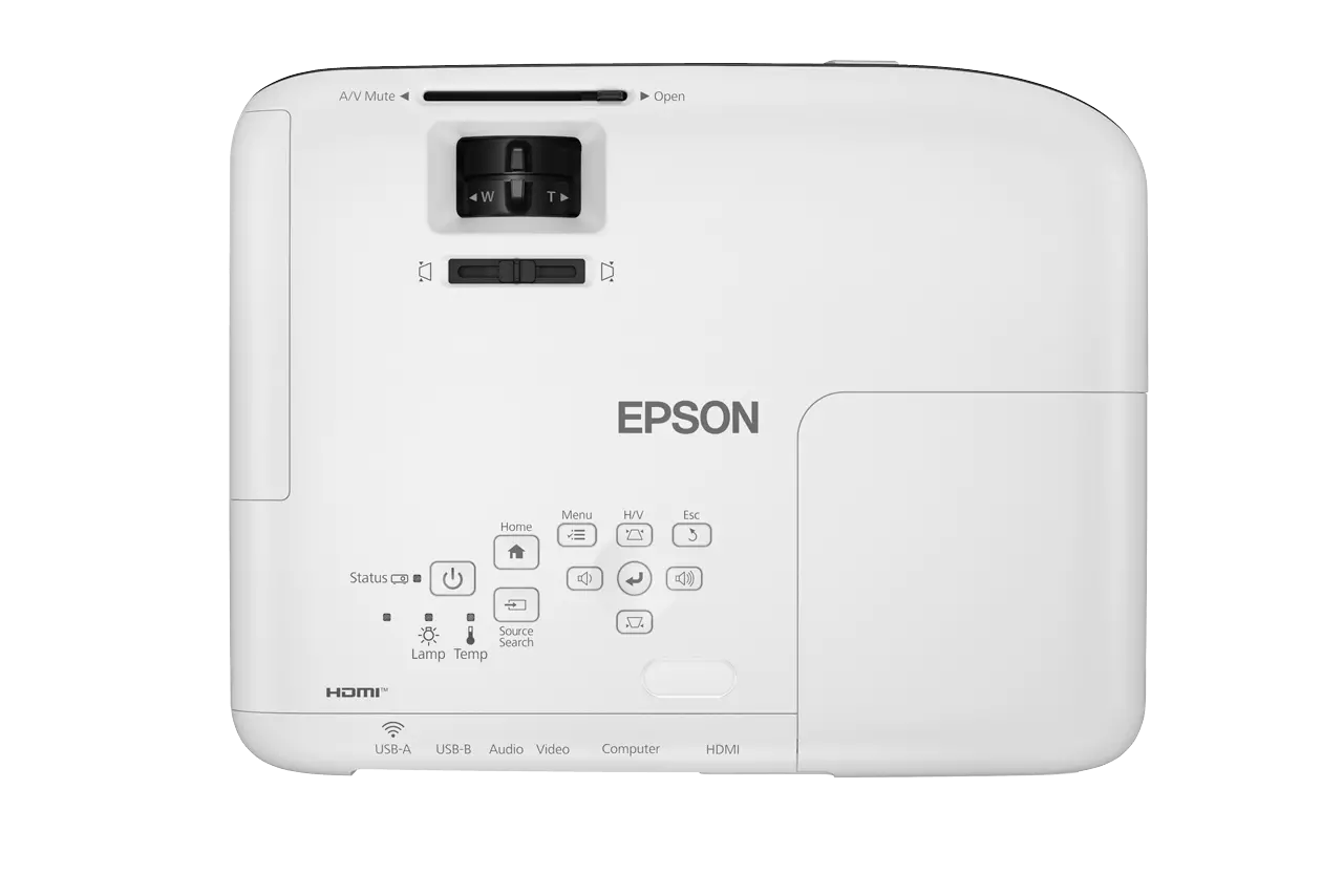 Epson EB-W51 WXGA 3LCD 4000 Lumens Projector (V11H977040) - Image 3
