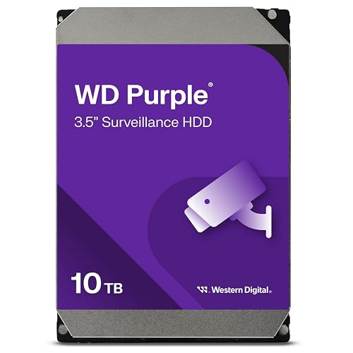 WD 10TB Purple Surveillance Hard Drive