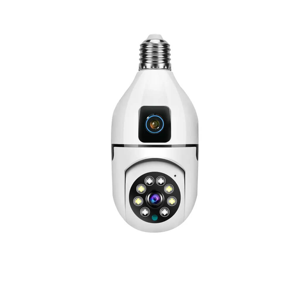 Wi-Fi PTZ Bulb Security Camera