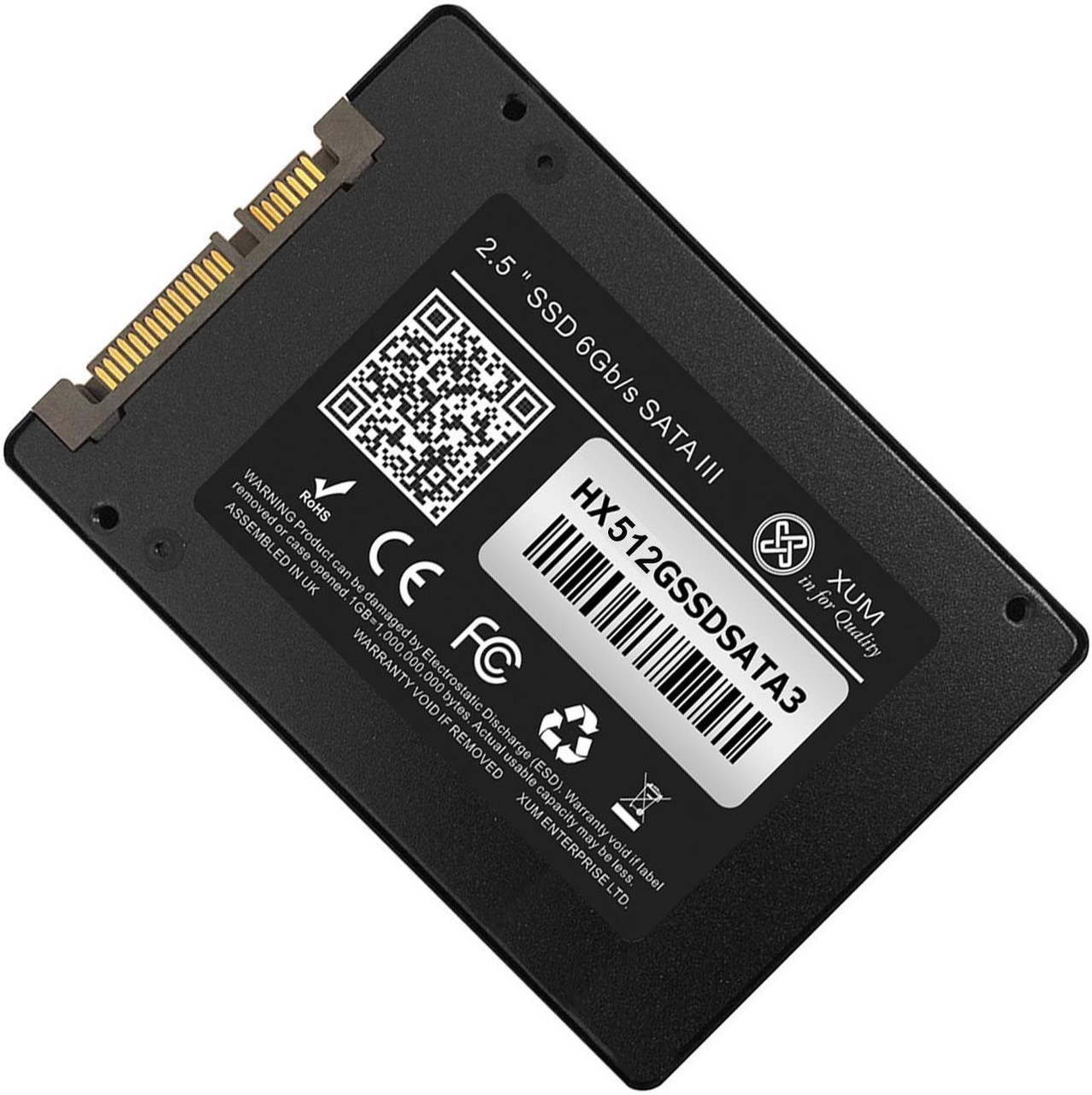 Hixa 512GB 2.5-Inch SATA III Internal SSD