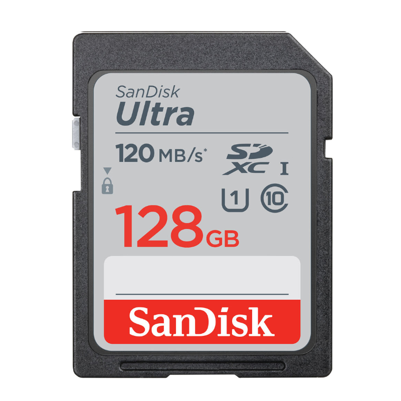 SanDisk 128GB microSDXC Class 10 Memory Card