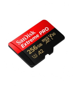 SanDisk Extreme PRO 256GB microSDXC UHS-I Memory Card – U3, V30, A2