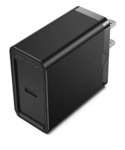 Vention 1-Port USB Wall Charger (12W) UK Plug Black