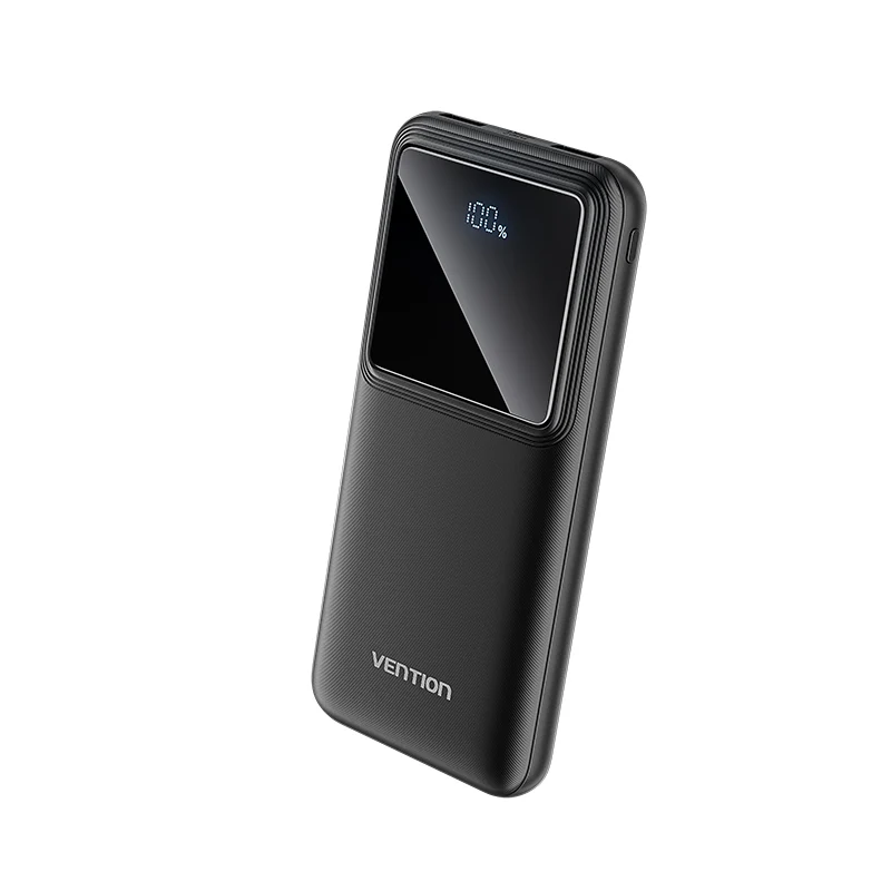 Vention 10,000mAh Power Bank Black