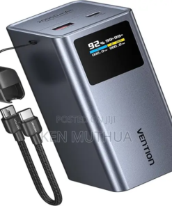 Vention 20,000mAh Phone & Laptop Power Bank 100W Gray