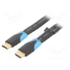 Vention Flat HDMI Cable 5M Black
