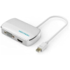Vention Mini DisplayPort to HDMI-VGA Converter 0.15M White