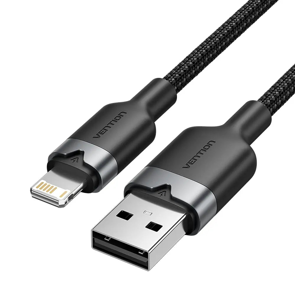 Vention USB 2.0 A Male to Lightning Male 2M Cable Aluminum Alloy