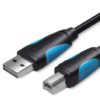 Vention USB 2.0 Printer Cable 1.5M Black