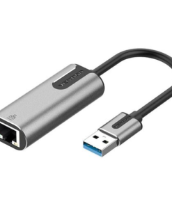 Vention USB 3.0 to Gigabit Ethernet Adapter Gray 0.15M Aluminum Alloy