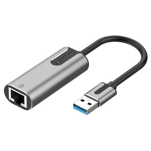 Vention USB 3.0 to Gigabit Ethernet Adapter Gray 0.15M Aluminum Alloy
