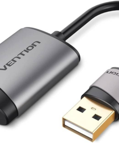 Vention USB to Type-C Sound Card Gray Metal Type